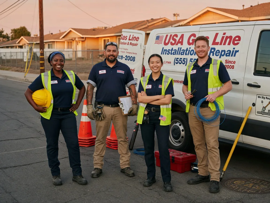 Gas Line Installation company in Alba, MI